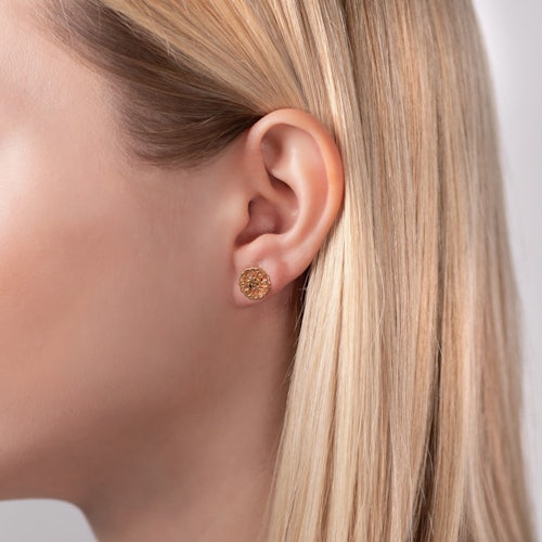 Kolczyki Savicki: srebrne pozłacane